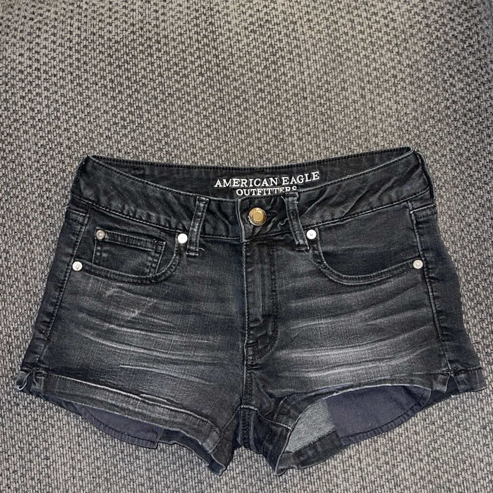 American Eagle shortie, black